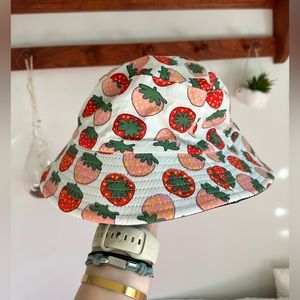 Strawberry Bucket Hat